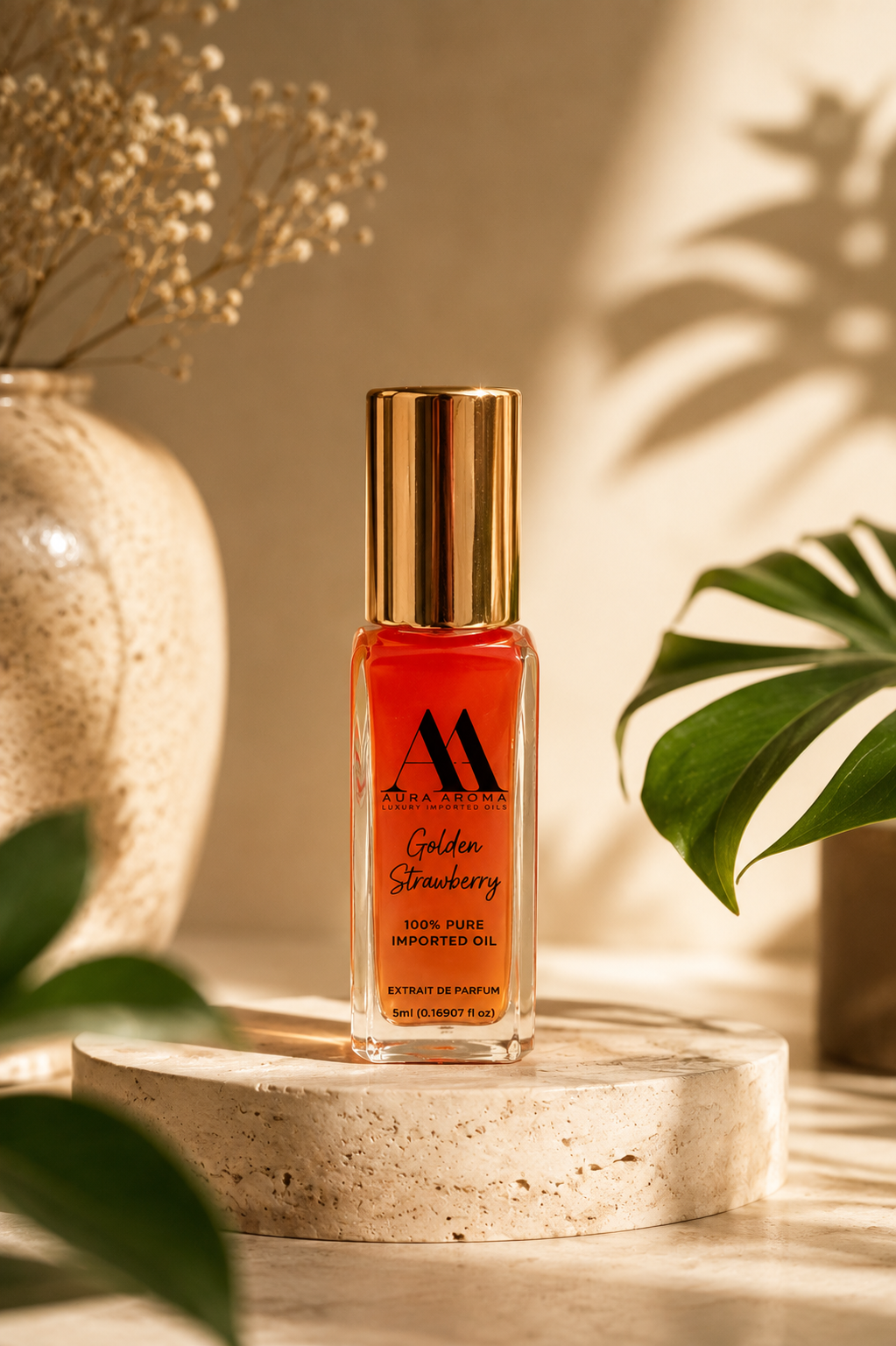 Golden Strawberry 100% PURE IMPORTED OIL