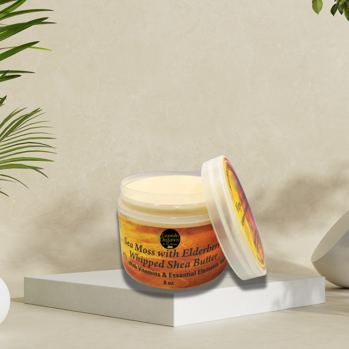 Sea Moss with Elderberry Whipped Shea Butter