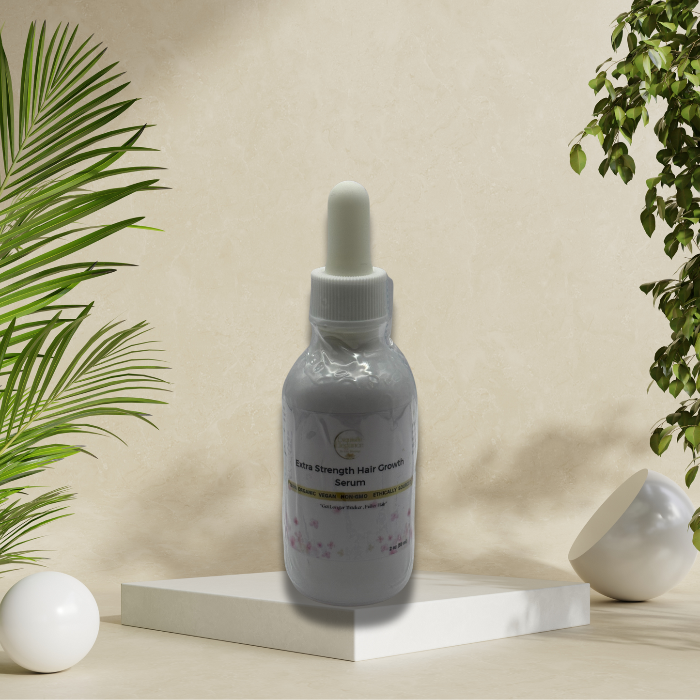 Extra Strength Hair Oil ( 2 oz Boston Round Bottle)